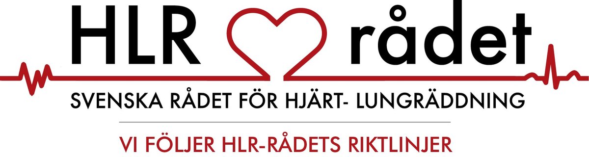 HLR-rådet – Vi följer HLR-rådets riktlinjer